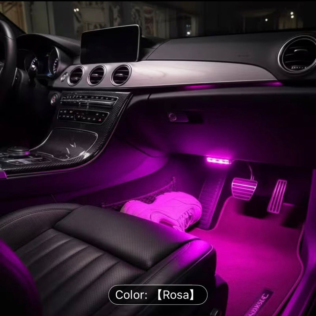 Led tactil recargable para interior de coches