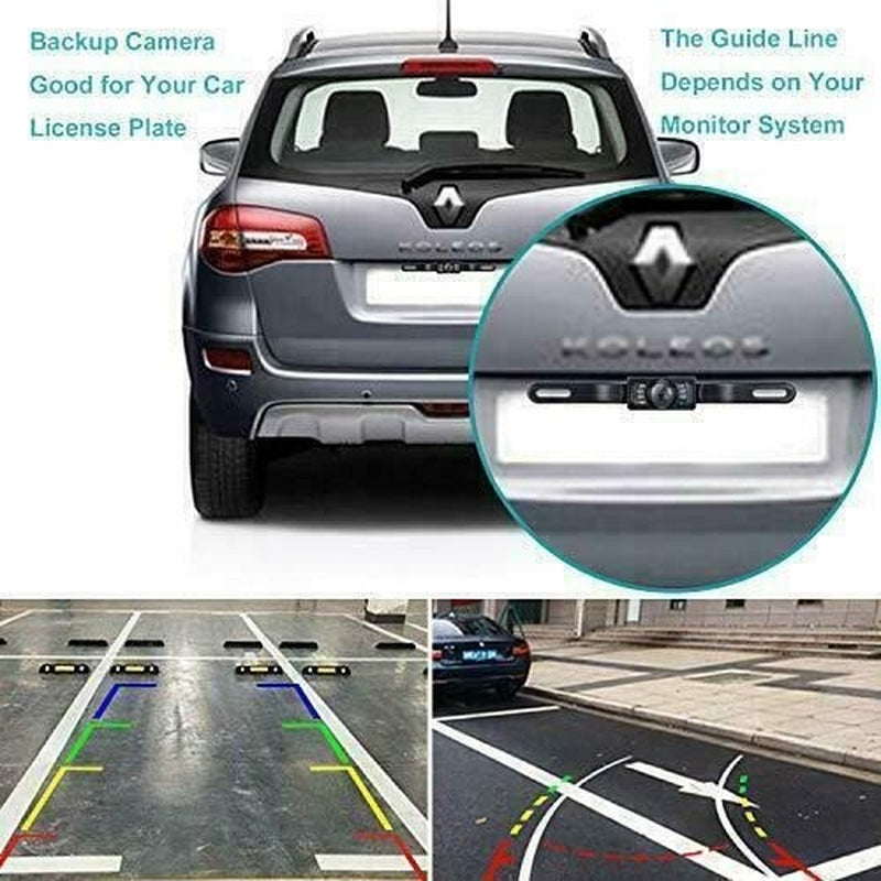 Camara Trasera HD De Reversa Para Auto Carro Coche Universal Con Vision Nocturna